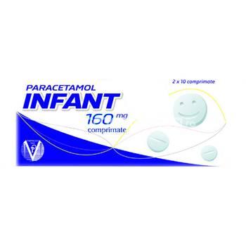Durere OTC - Paracetamol Infant 160mg x 20 comprimate, farmaciamea.ro