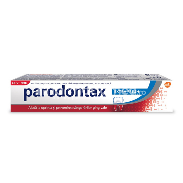 Pastă dinţi - Parodontax Extra Fresh pasta de dinti, 75 ml, Gsk, farmaciamea.ro