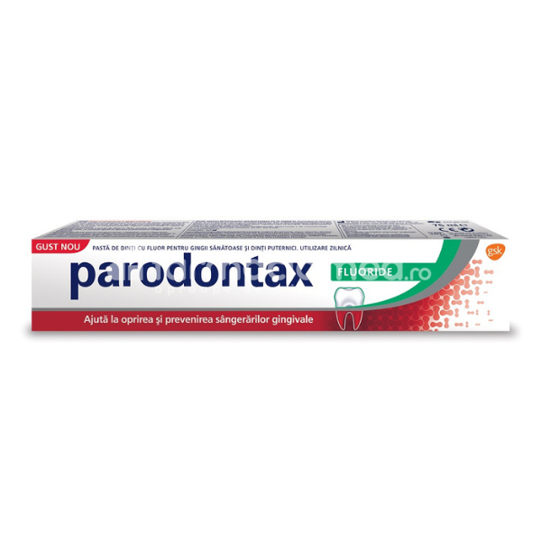 Pastă dinţi - Parodontax Fluoride pasta de dinti, 75 ml, Gsk, farmaciamea.ro