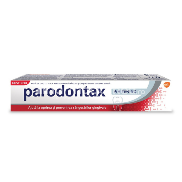 Pastă dinţi - Parodontax Whitening pasta de dinti, 75 ml, Gsk, farmaciamea.ro