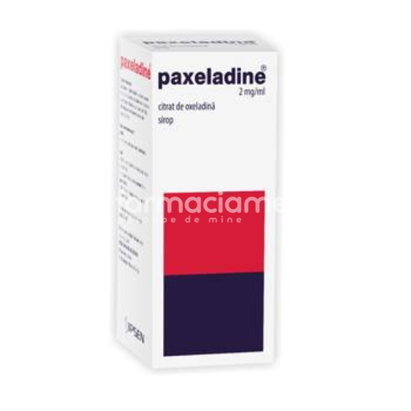 Tuse ambele forme OTC - Paxeladine Sirop 2mg/ml, 100ml, Ipsen, farmaciamea.ro