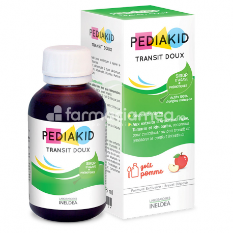 Tulburări tranzit copii - Pediakid sirop tranzit usor, 125 ml, farmaciamea.ro
