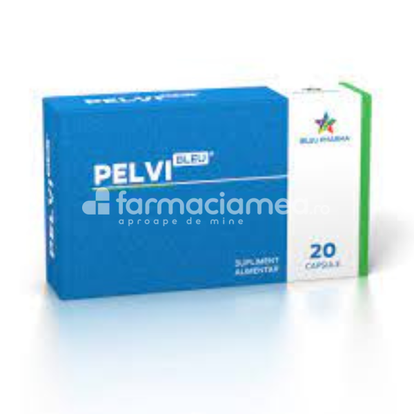 Prostată - PelviBleu, 20 capsule, Blue Pharma, farmaciamea.ro