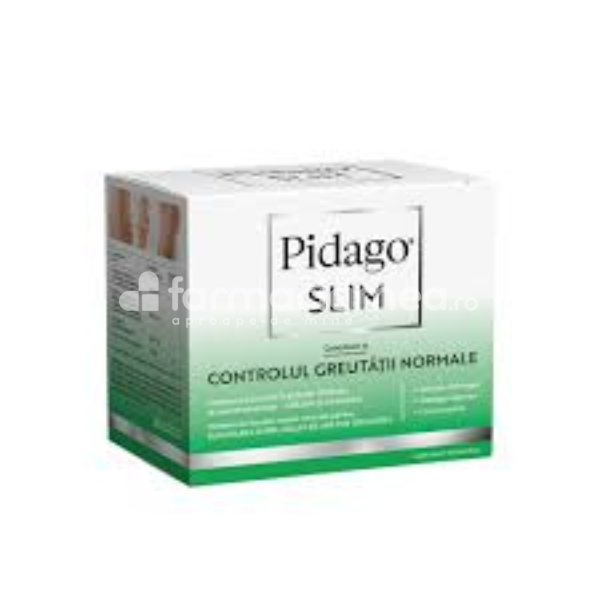 Slăbire - Pidago Slim, normalizarea greutatii, 60 comprimate, Fiterman, farmaciamea.ro