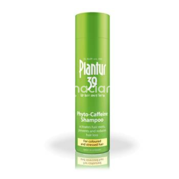 Îngrijire păr - Plantur 39 Phyto-caffeine sampon par vopsit si deteriorat, 250ml, Dr. Wolff, farmaciamea.ro