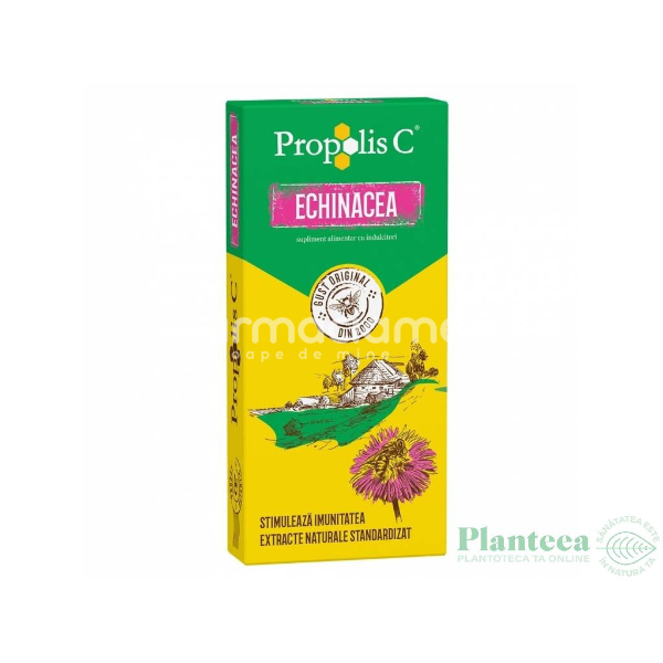 Imunitate - Propolis C + echinaceea, 30cp, Fiterman, farmaciamea.ro
