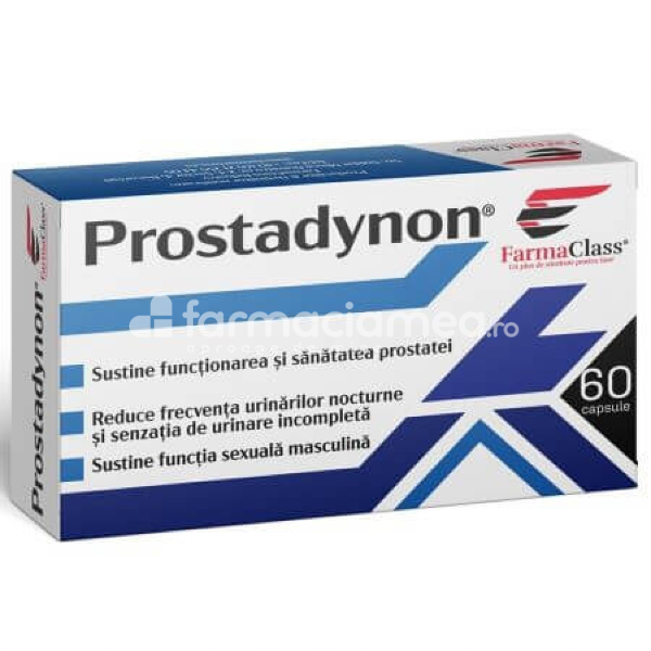 Prostată - Prostadynon, sanatatea prostatei, 60 capsule, FarmaClass, farmaciamea.ro