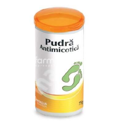 Îngrijire corp - Pudra antimicotica, 75 grame, Vitalia Pharma, farmaciamea.ro