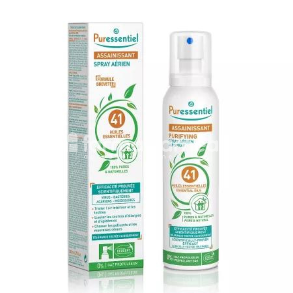 Aromaterapie - Spray de Purificare a Aerului cu 41 Uleiuri Esentiale, 200ml Puressentiel , farmaciamea.ro