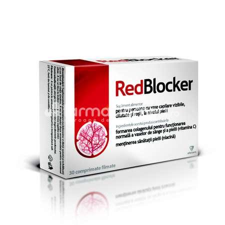 Varice și picioare grele - Aflofarm Redbloker, 30 comprimate filmate, farmaciamea.ro