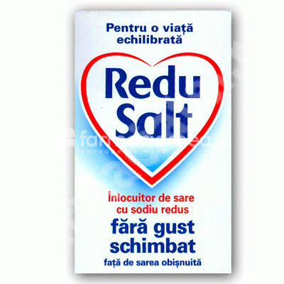 Alimente și băuturi - ReduSalt sare cu sodiu redus 35% x 150g, farmaciamea.ro