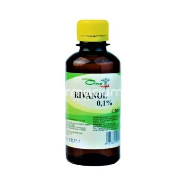 Consumabile medicale - Rivanol 0,1% One Med, 200ml, Onedia, farmaciamea.ro