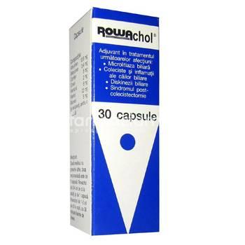 Terapie biliară și hepatică OTC - Rowachol x 30 capsule, farmaciamea.ro