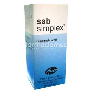 Antibalonare și antiflatulență OTC - Sab simplex suspensie orala x 30ml , farmaciamea.ro