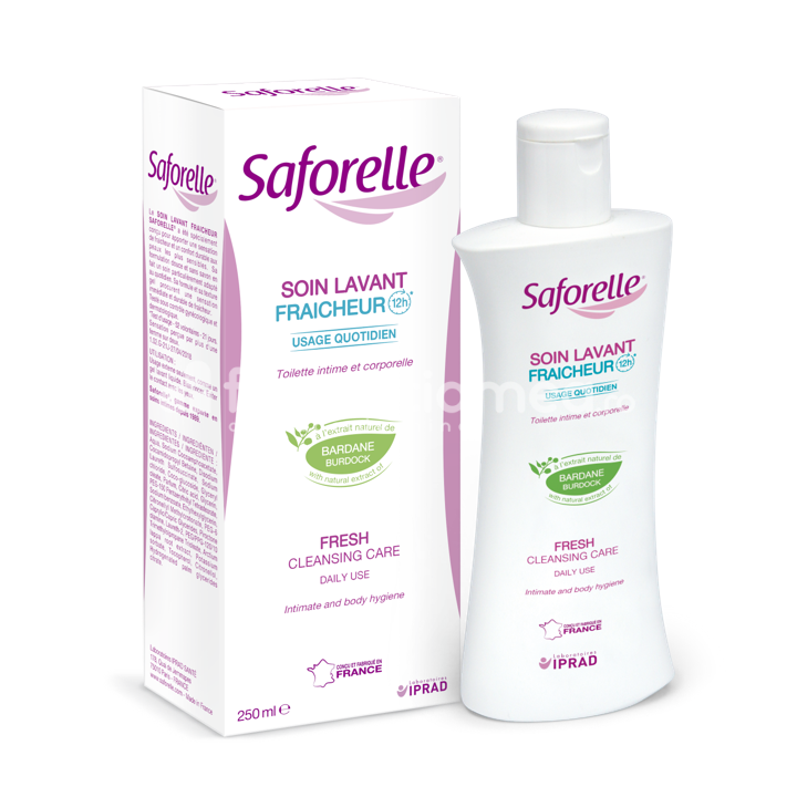 Igienă intimă - Saforelle Fresh gel igiena intima, 250ml, Laboratoires Iprad, farmaciamea.ro
