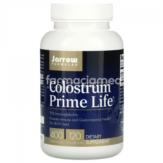 Imunitate - Colostrum Prime Life, 120 capsule, Secom, farmaciamea.ro