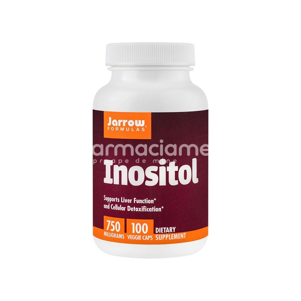 Vitamine și minerale domni - Inositol 750mg, 100 capsule, Secom, farmaciamea.ro