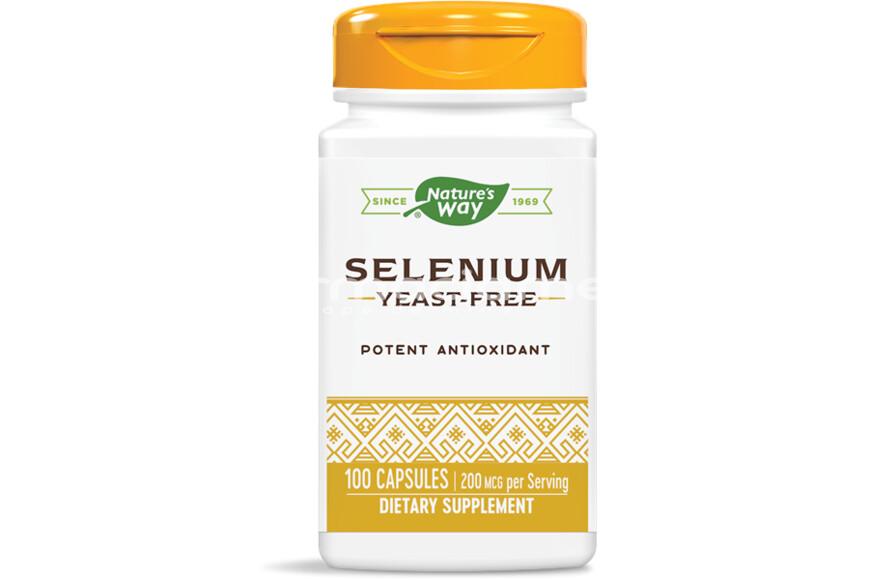 Minerale și vitamine - Selenium 200mcg, imbunatateste imunitatea, 60 capsule, Secom, farmaciamea.ro