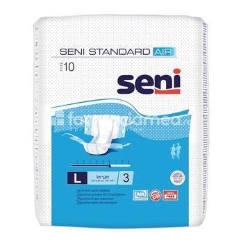 Incontinență și îngrijire bătrâni - SENI Air Large Standard SCUTEC x 10buc, farmaciamea.ro
