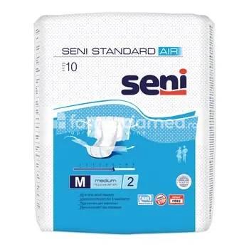 Incontinență și îngrijire bătrâni - SENI Air Medium Standard SCUTEC x 10buc, farmaciamea.ro