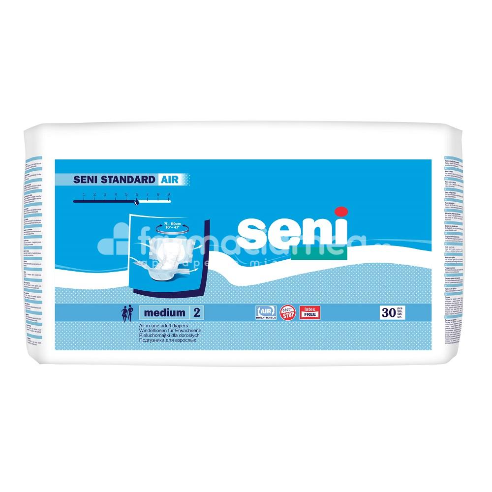 Incontinență și îngrijire bătrâni - SENI Air Medium Standard x 30 buc, farmaciamea.ro