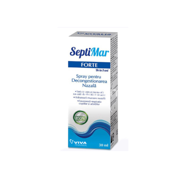 Sinusuri - Septimar baby apa de mare izotonica, 100 ml, Viva Pharma, farmaciamea.ro