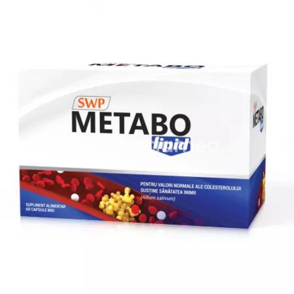 Suplimente alimentare - Sun Wave Metabo Lipid, 60 capsule moi, farmaciamea.ro