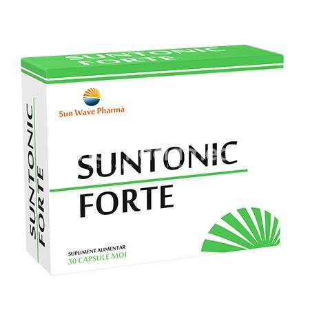 Minerale și vitamine - Suntonic forte, 30 capsule, Sun Wave Pharma, farmaciamea.ro