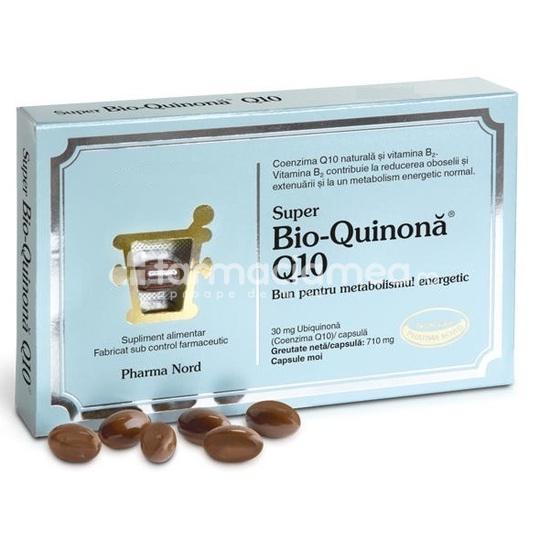 Minerale și vitamine - Super Bio-Quinona Q10 30mg x 30cps, farmaciamea.ro
