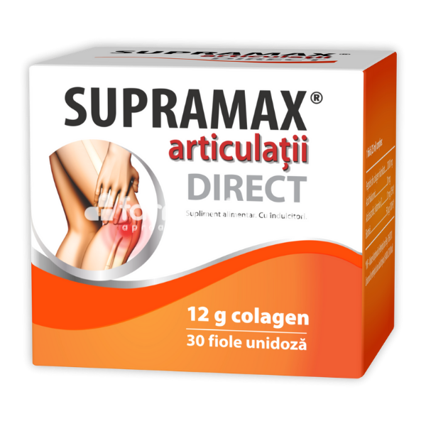 Suplimente articulații - Supramax articulatii direct, 30 fiole, Zdrovit, farmaciamea.ro