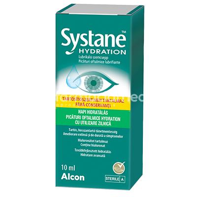 Produse oftalmologice - Systane Hydration Picaturi oftalmice fara conservanti 10ml, Alcon, farmaciamea.ro