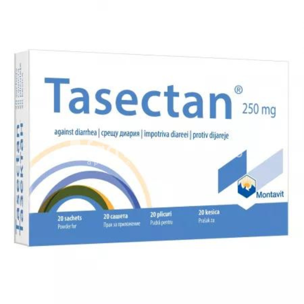 Antidiareice și săruri de rehidratare - Tasectan 250 mg, 20 plicuri, Montavit, farmaciamea.ro