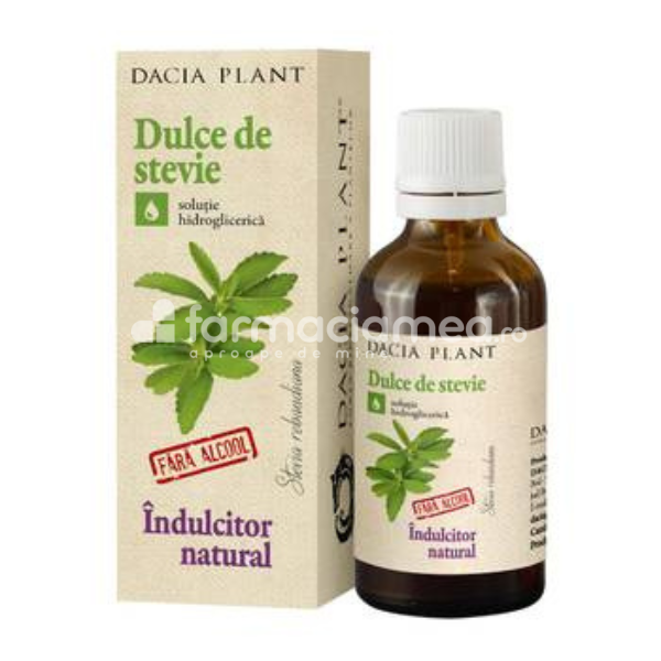 Gemoterapice unitare - Dulce de stevie, 50 ml, Dacia Plant, farmaciamea.ro