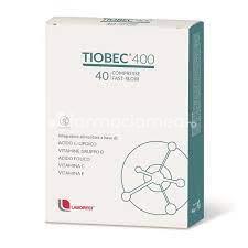 Minerale și vitamine - Tiobec 400 x 40 comprimate, farmaciamea.ro