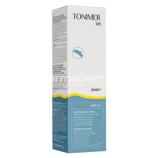 Decongestionant nazal - Tonimer baby izotonic spray x 100ml, farmaciamea.ro