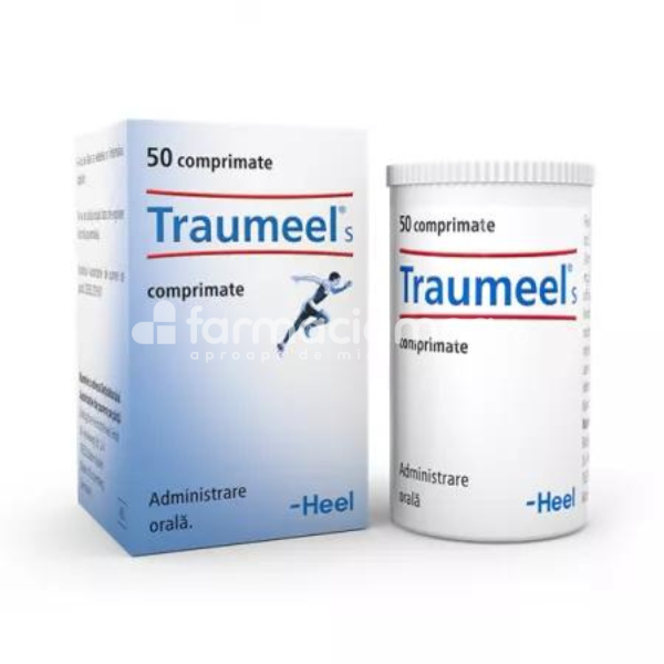 Durere OTC - Traumeel S, 50 comprimate, Heel, farmaciamea.ro