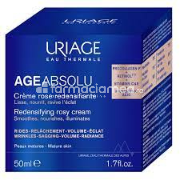 Îngrijire ten - Uriage Age Absolu Crema antirid concentrata Pro-Colagen, 50 ml, farmaciamea.ro