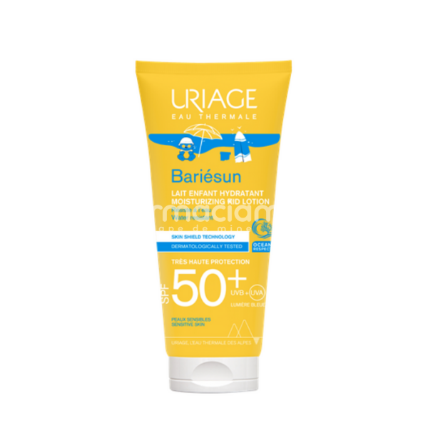 Protecție solară - Uriage Bariesun lapte protectie solara copii SPF50+, 100 ml, farmaciamea.ro