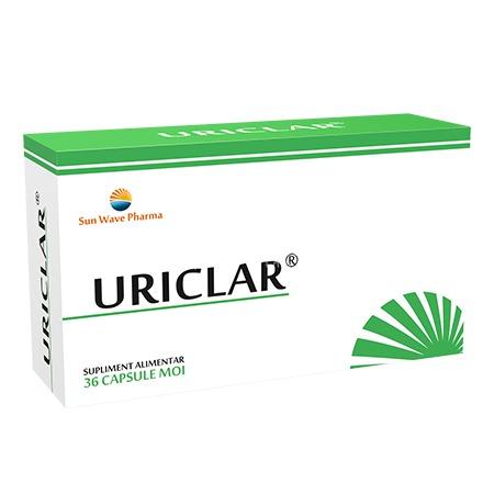 Infecții urinare - Uriclar, 36 de capsule, Sun Wave Pharma, farmaciamea.ro
