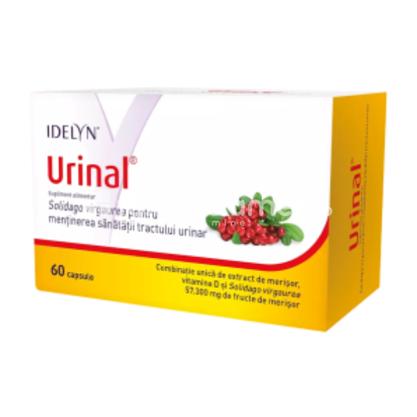 Afecțiuni urogenitale - Urinal sustine sanatatea tractului urinar, 60 capsule Walmark, farmaciamea.ro