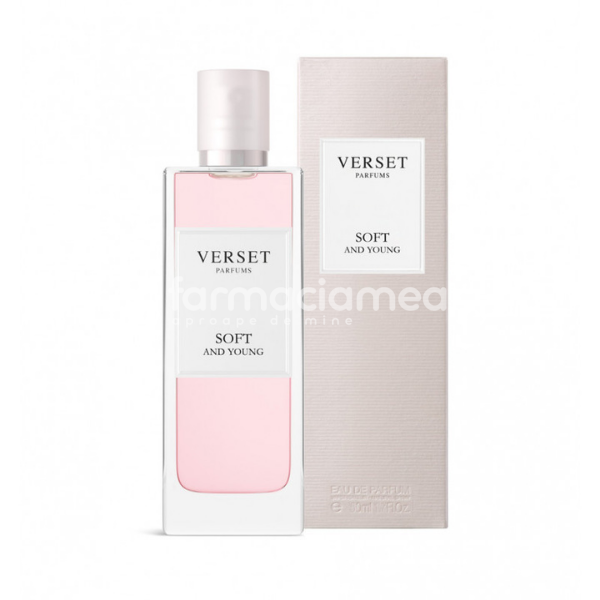 Parfum pentru EA - Apa de parfum Soft & Young, 50 ml, Verset, farmaciamea.ro