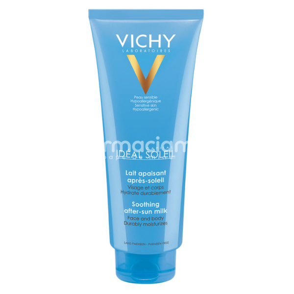Protecție solară - Vichy Capital Soleil Lapte calmant si hidratant dupa plaja, 300ml, farmaciamea.ro