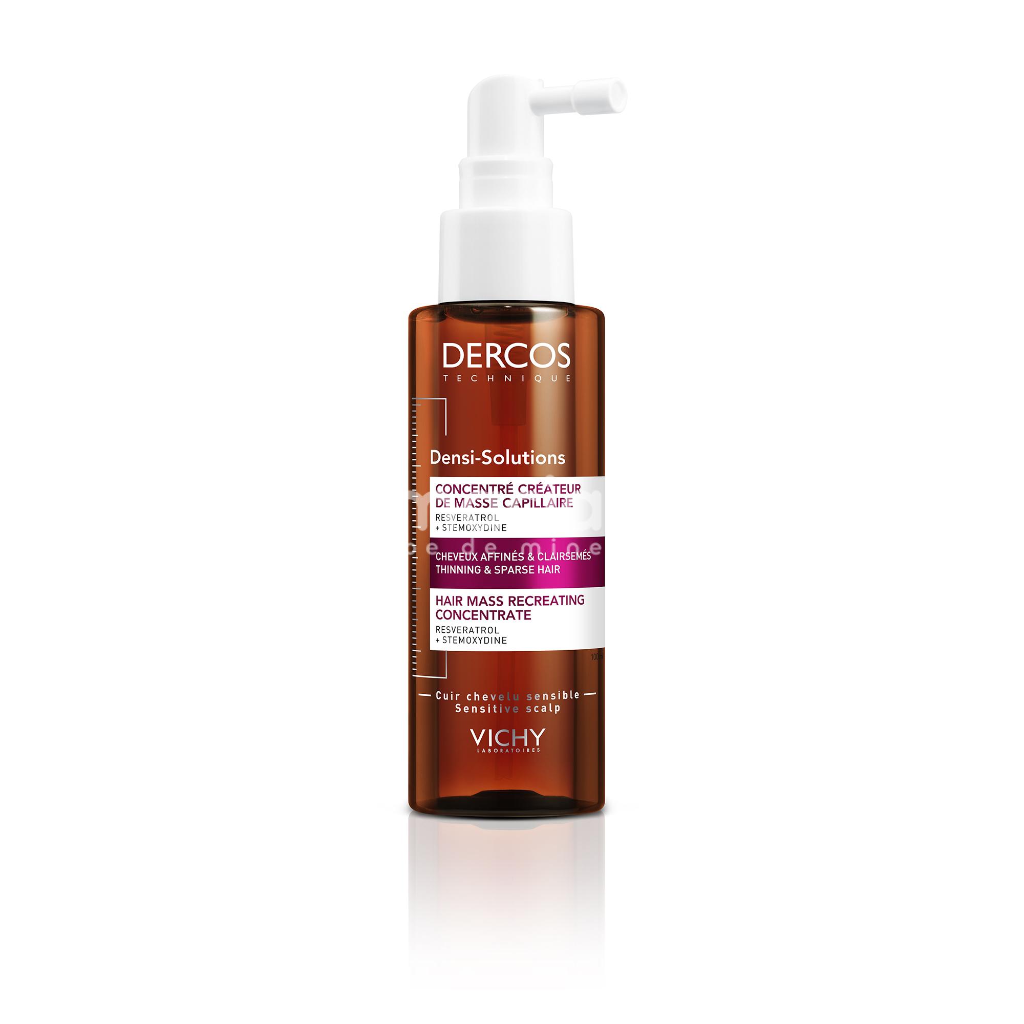 Îngrijire scalp - Vichy Dercos Densi-Solutions tratament cu efect de densificare, 100 ml, farmaciamea.ro