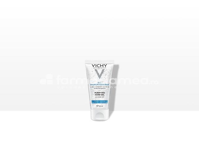 Îngrijire corp - Vichy Gel hidroalcoolic pentru curatarea mainilor, 50ml, farmaciamea.ro