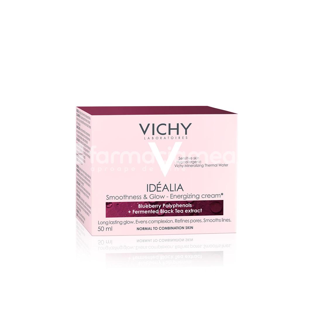 Îngrijire ten - Vichy Idealia crema cu efect de netezire si iluminare pentru piele normala mixta, 50 ml, farmaciamea.ro