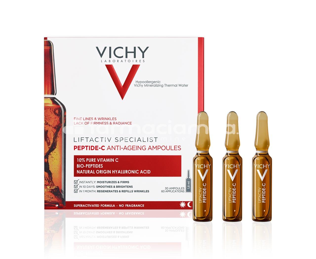 Îngrijire ten - VICHY Liftactiv Specialist Peptide C fiole antirid, 30 fiole, 1.8ml, farmaciamea.ro