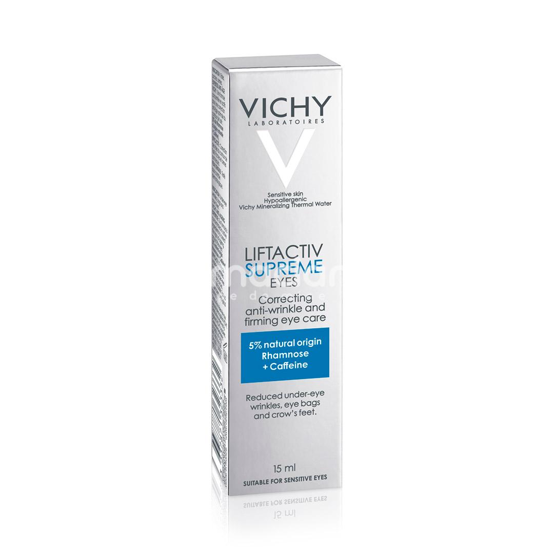 Îngrijire ten - Vichy Liftactiv Supreme crema contur ochi, 15 ml, farmaciamea.ro