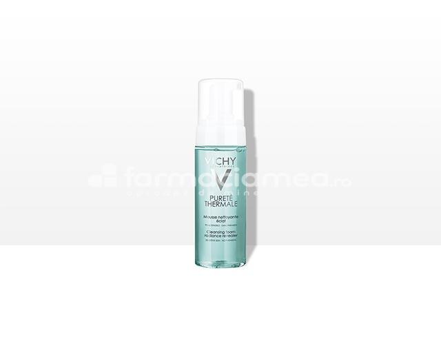 Îngrijire ten - VICHY Purete Thermale Spuma de curatare cu efect de luminozitate, 150ml, farmaciamea.ro