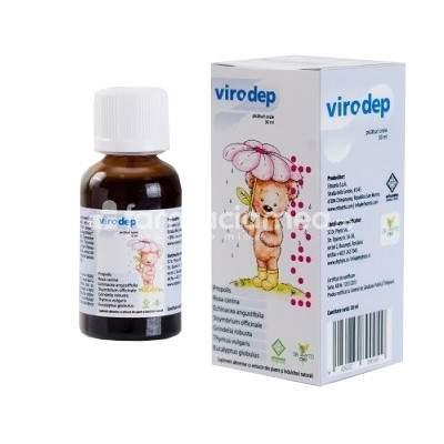 Imunitate copii - Virodep picaturi, 30 ml, Dr. Phyto, farmaciamea.ro