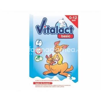 Lapte praf - Lapte praf Vitalact Basic, 0 - 12 luni, 400 g, farmaciamea.ro
